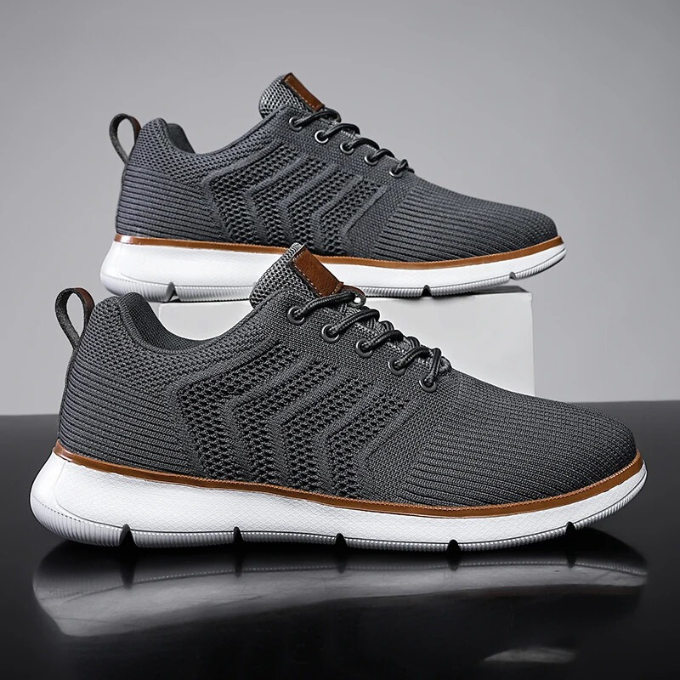 Lichtgewicht Heren Sneakers - Ademende en Comfortabele Loopschoenen