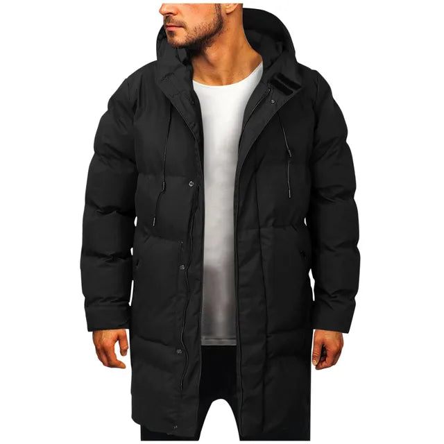 Heren Winterjas Waterafstotend Warm Met Voering