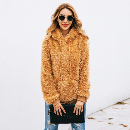 Dames Fleece Hoodie Zacht en Warm voor Vrouw