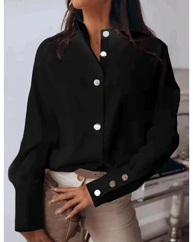 Vrouwelijke Blouse met Knopen voor Elke Gelegenheid