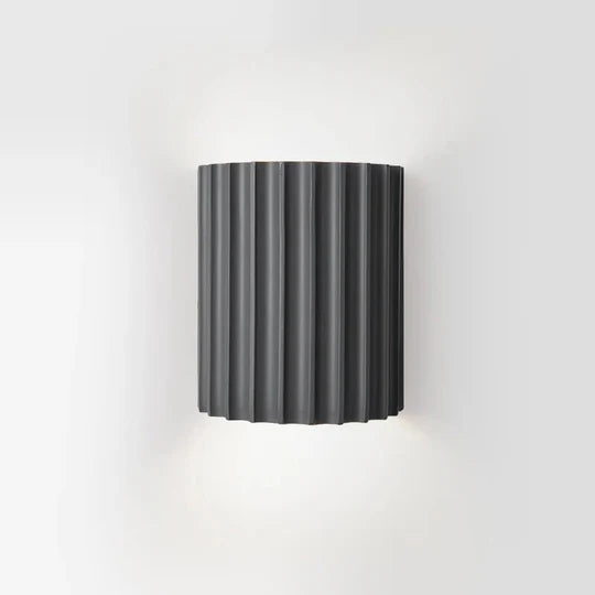 Wandlamp Resin Geribbeld Groen Woonkamer Slaapkamer Hal LED Wandverlichting Moderne Muurlamp Decoratief