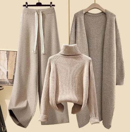 Dames Driedelige Set Comfortabele Lounge Kleding - StudioMarella