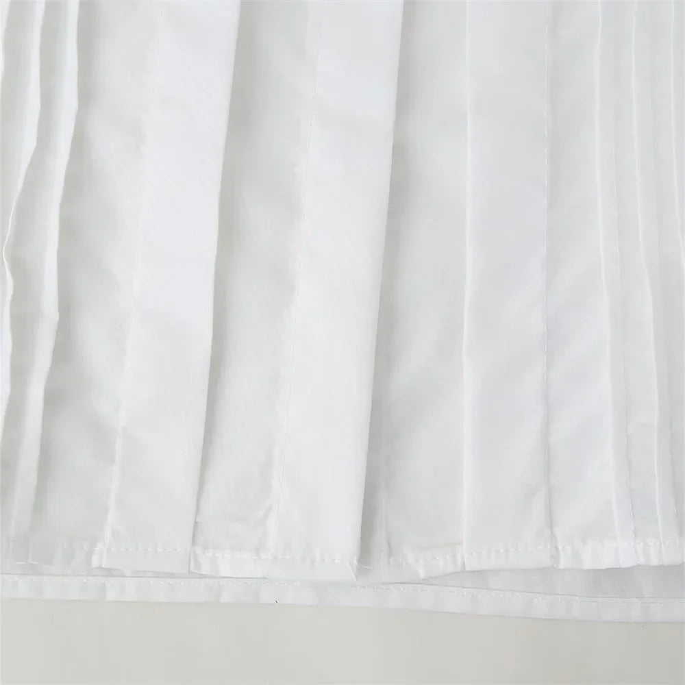 Vrouwelijke Zomer Blouse Puntige Kraag