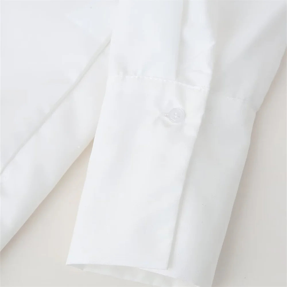 Vrouwelijke Zomer Blouse Puntige Kraag
