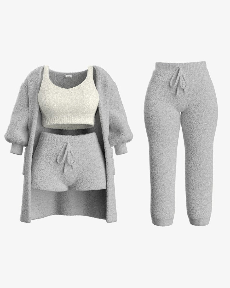 Zachte Fleece Set Warm en Knus voor Thuis - StudioMarella