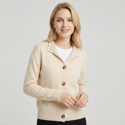 Gebreide Damesvest Warm en Zacht - StudioMarella