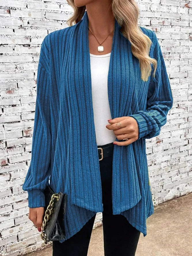 Zacht Ribgebreid Vest Dames | Elysian 3