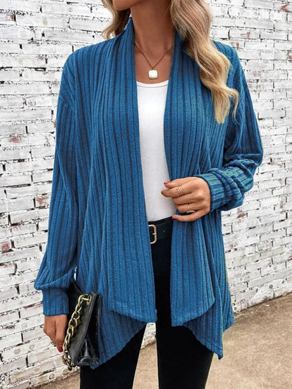 Zacht Ribgebreid Vest Dames | Elysian 3