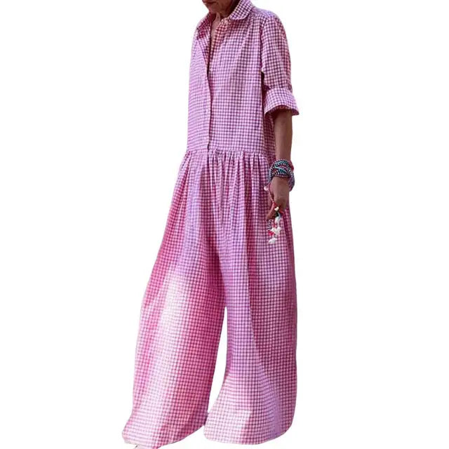 Luipaard Jumpsuit Dames Trendy Nova Stijl - StudioMarella