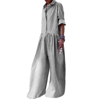 Luipaard Jumpsuit Dames Trendy Nova Stijl