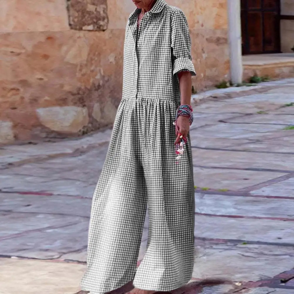 Luipaard Jumpsuit Dames Trendy Nova Stijl