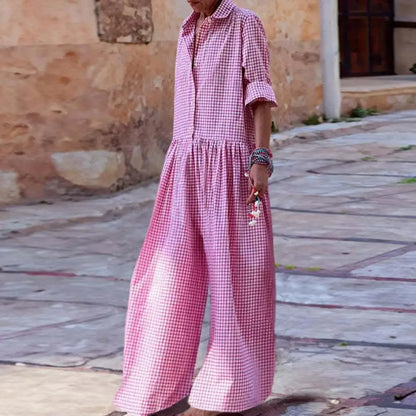 Luipaard Jumpsuit Dames Trendy Nova Stijl