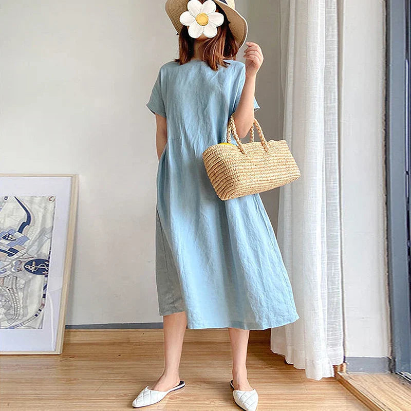 Zomerjurk voor Dames Luchtige Casual Stijl