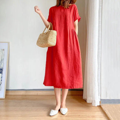 Zomerjurk voor Dames Luchtige Casual Stijl