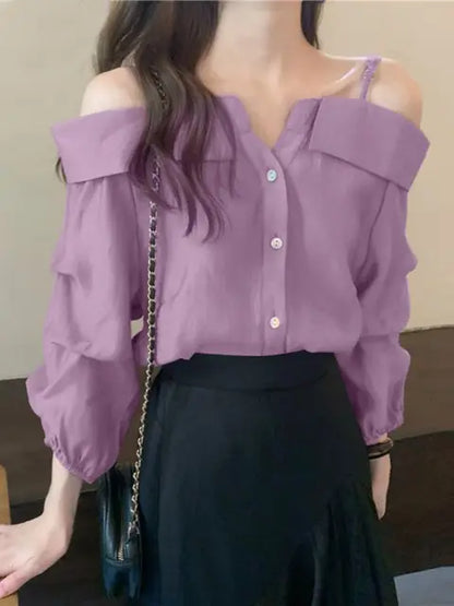 Vrouwelijke Zomerkleding Blouse Lentejurk Licht