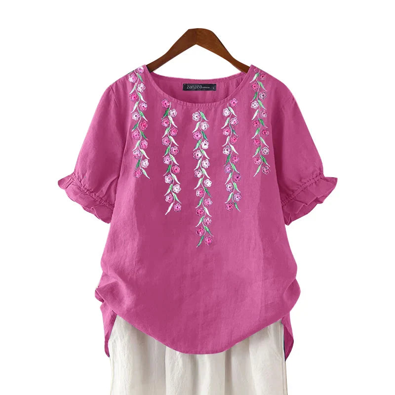 Vrouwelijke Casual Blouses Zomer Mode