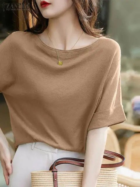 Vrouwelijke Zakelijke Blouse voor Kantoor