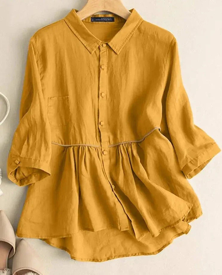 Vrouwelijke Overhemd Blouse OL Stijl