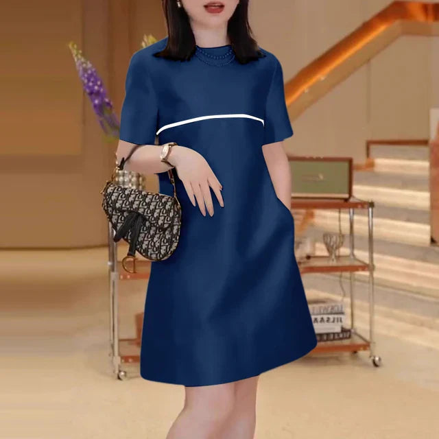 Korte Zomer Jurk voor Vrouw Kantoor Jurk Mini Model