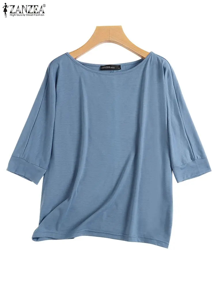Korte Mouw Blouse voor Dames Zomerse Stijl