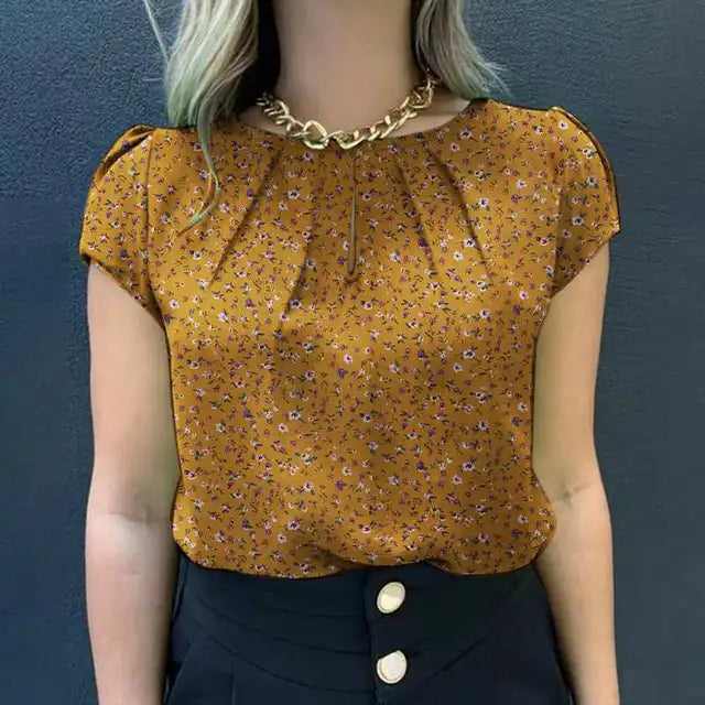 Bloemenprint Tuniek Zomerjurk Vrouwelijk en Luchtig