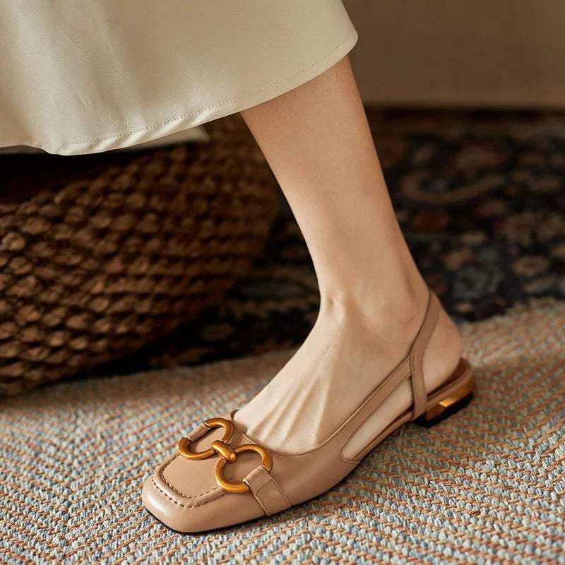 Vintage Sandalen voor Vrouw Zomer Elegant Design