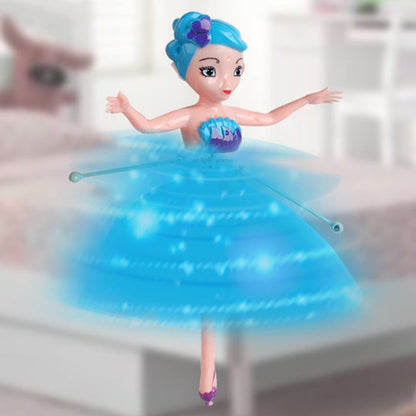 Vliegend Speelgoed met Handsensor en LED Verlichting voor Kinderen Zwevend Figuurtje Bewegingsdetectie Roze Blauw Paars