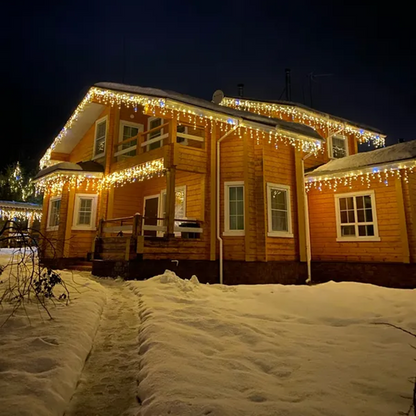 LED Gordijnverlichting Warm Wit 4-32 Meter Waterbestendig Feestverlichting Buiten