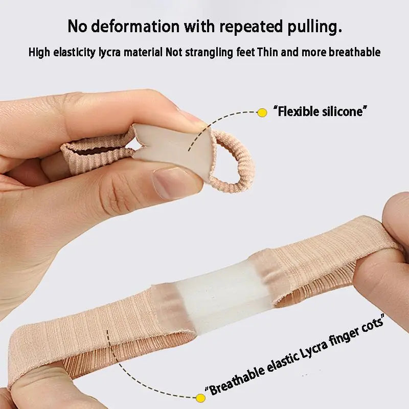 Teenspreiderset Siliconen voor Hallux Valgus en Overlappende Tenen – Zachte Correctie & Pijnverlichting