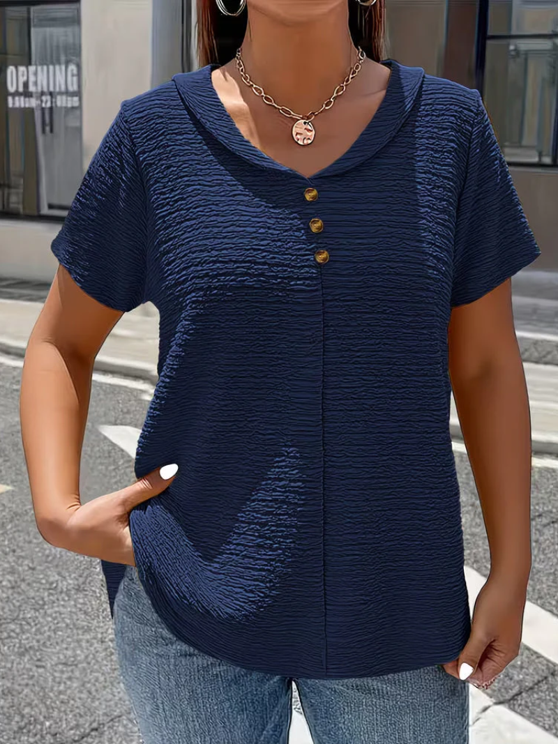 Dames Top V-Hals Stijlvol Zomerkleding - StudioMarella