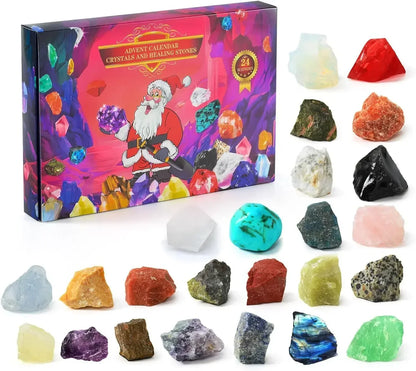 Edelsteen Adventskalender 24 Dagen Kerstkalender