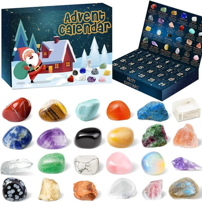 Edelsteen Adventskalender 24 Dagen Kerstkalender - StudioMarella
