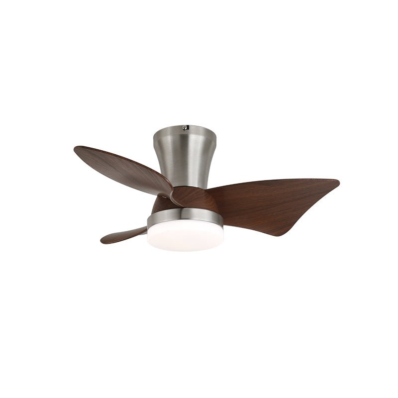 Plafondventilator met Verlichting Minimalistische Houtlook