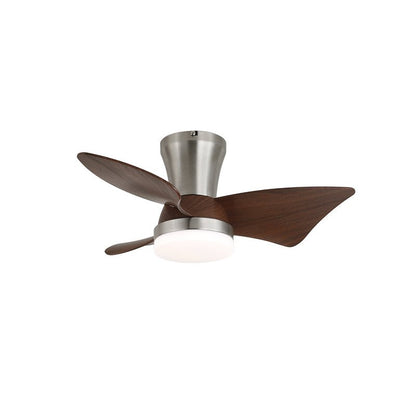Plafondventilator met Verlichting Minimalistische Houtlook