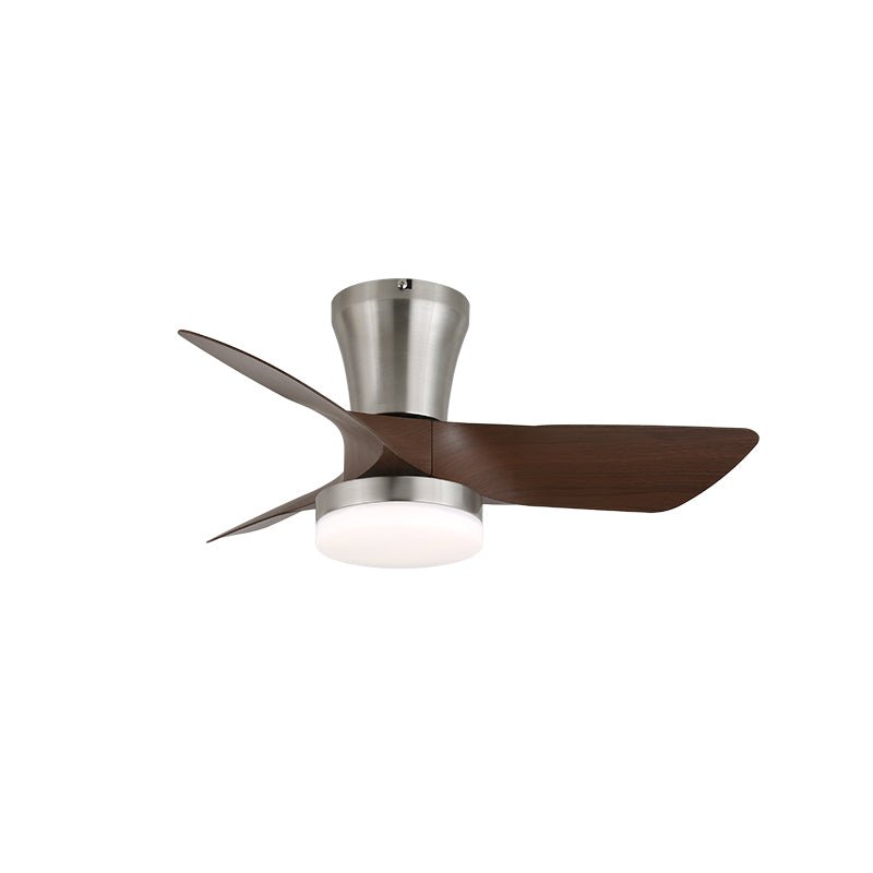 Plafondventilator met Verlichting Minimalistische Houtlook
