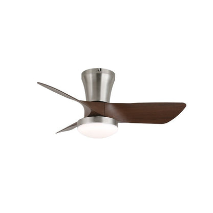 Plafondventilator met Verlichting Minimalistische Houtlook