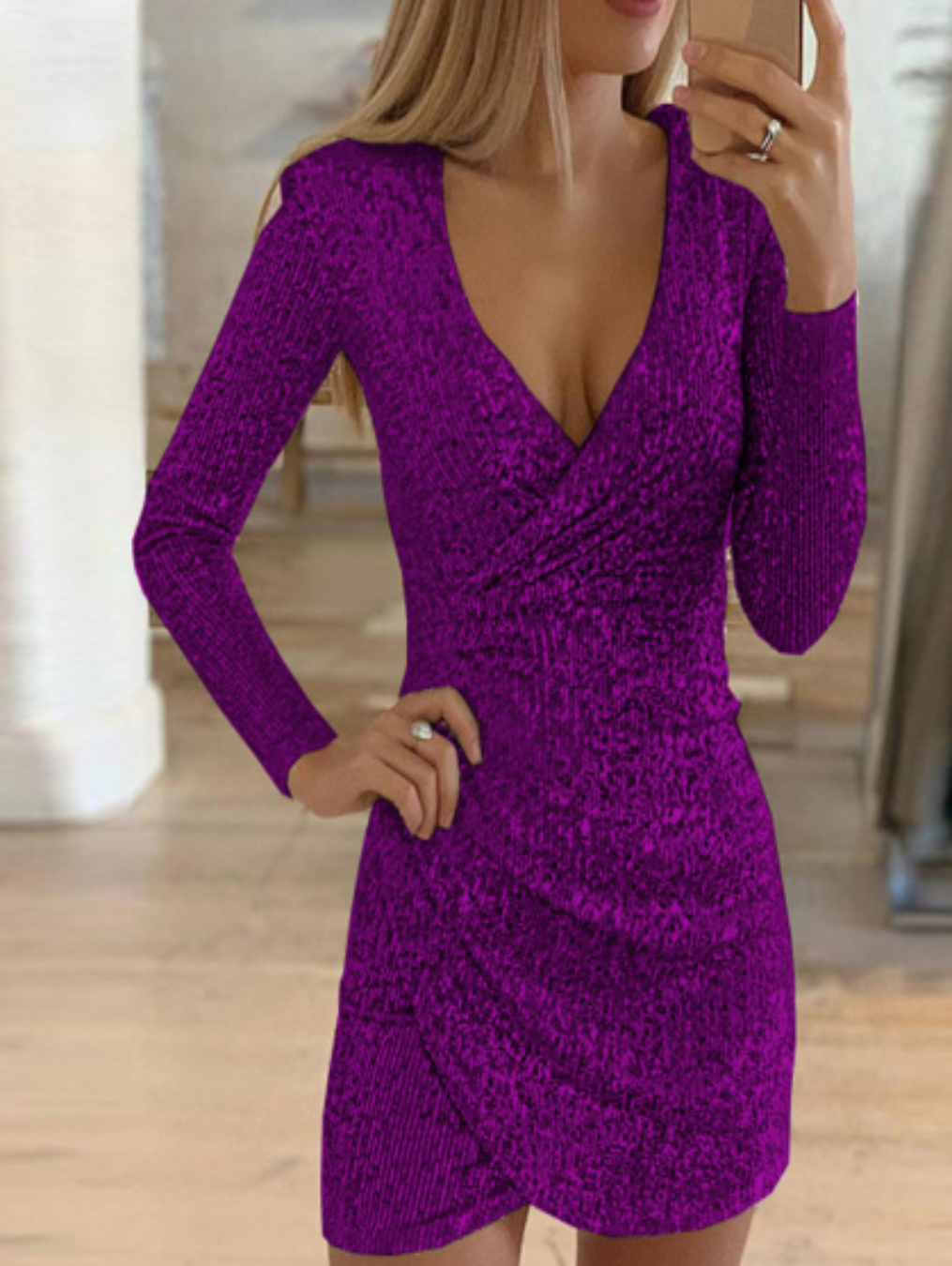 Jurk Glamoureus Zephyrine Met Schitterende Details