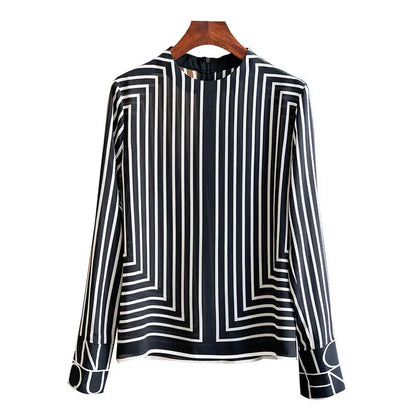 Zomerblouse Vrouwen Lichte Zijde Stijlvol