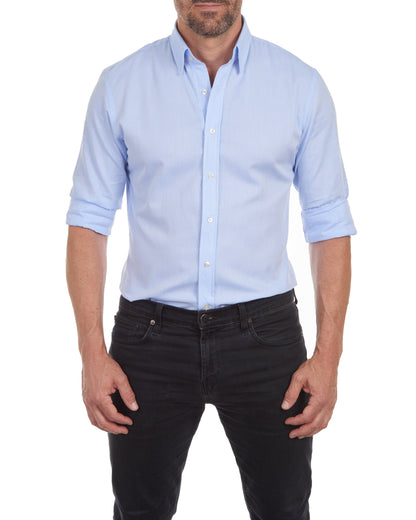 Herenshirt Slim Fit met Rits, Elegante en Sportieve Stijl