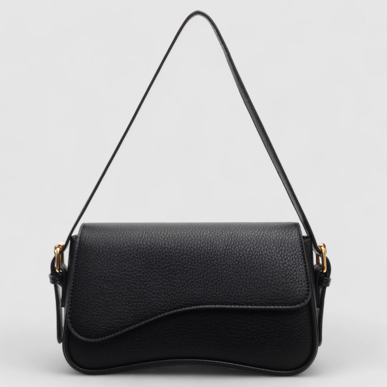 Vegan Handtas Golvend Design Premium Kwaliteit Leer - StudioMarella