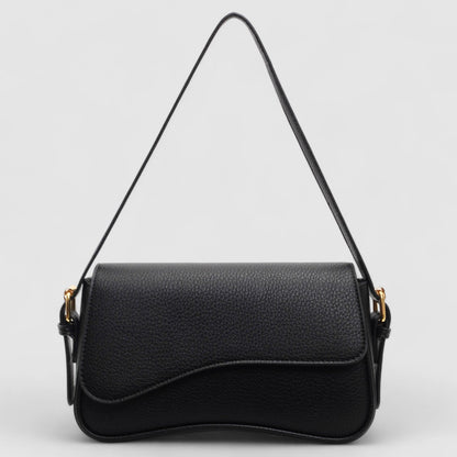 Vegan Handtas Golvend Design Premium Kwaliteit Leer - StudioMarella