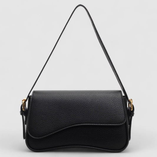Vegan Handtas Golvend Design Premium Kwaliteit Leer - StudioMarella