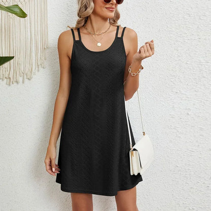 Zomerjurk Dames Mini Jurk Zonnig Casual Korte Jurk