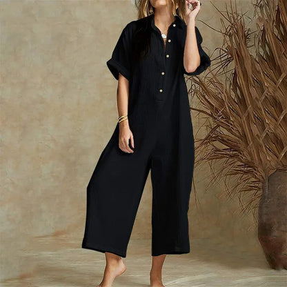 Dames Jumpsuit Zomer Comfortabele Jurk voor Werk en Vakantie - StudioMarella
