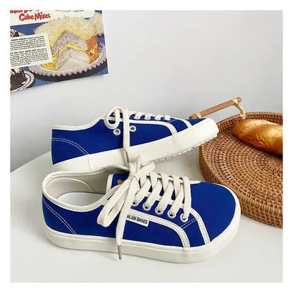 Zomerse Canvas Sneakers Moda Dameschoenen