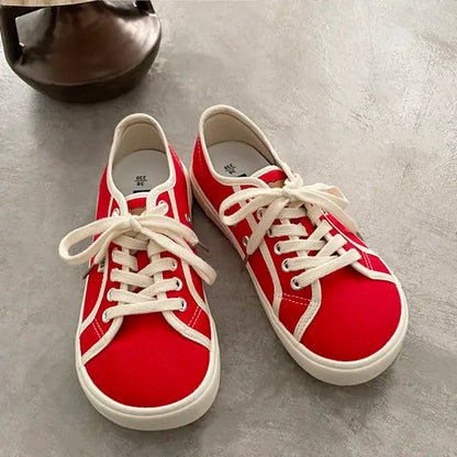 Zomerse Canvas Sneakers Moda Dameschoenen