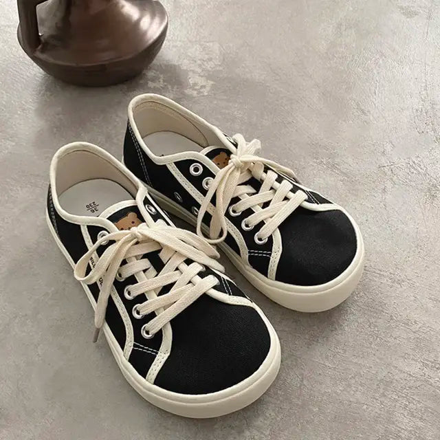Zomerse Canvas Sneakers Moda Dameschoenen