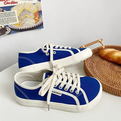 Zomerse Canvas Sneakers Moda Dameschoenen