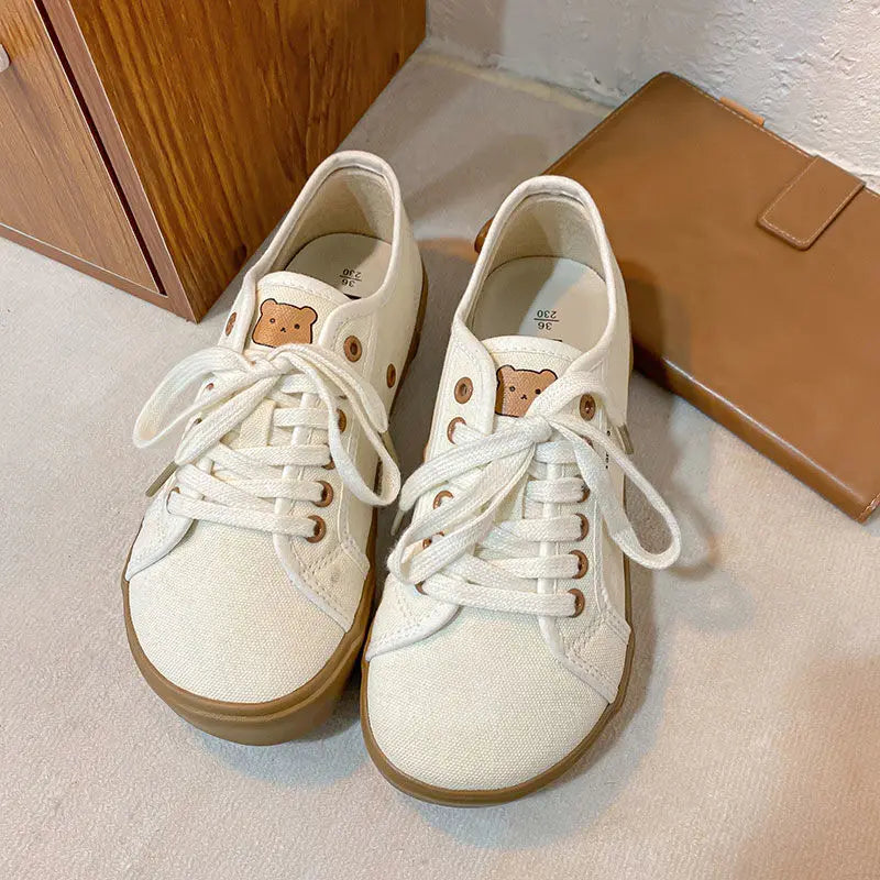 Zomerse Canvas Sneakers Moda Dameschoenen