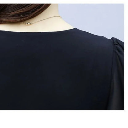 Jurk met Vlindermouwen Zomerjurk Vrouwelijk Kort Model